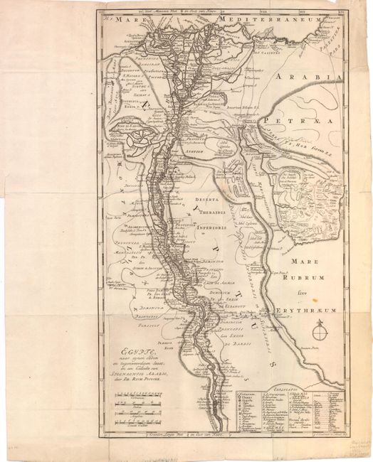 Egypte, naar zynen ouden en tegenwoordigen Staat; en een Gedeelte van Steenachtig Arabie, door Dr. Rich Pococke