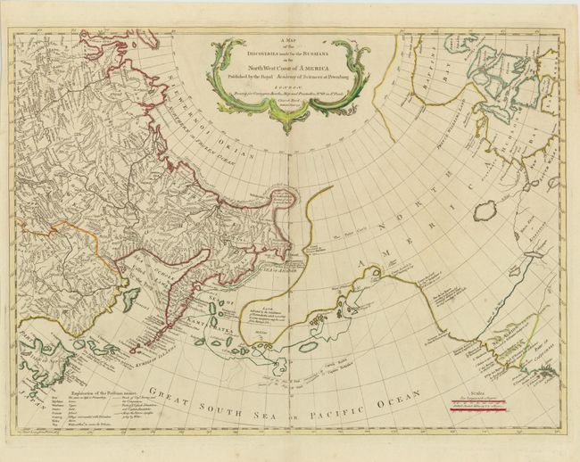 A Map of the Discoveries Made by the Russians on the North West Coast of America