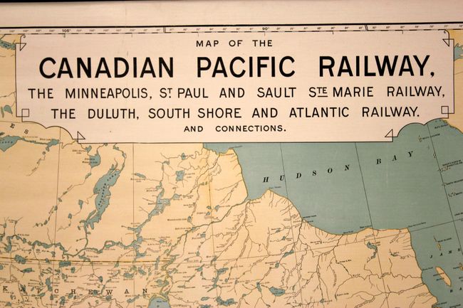 Map of the Canadian Pacific Railway