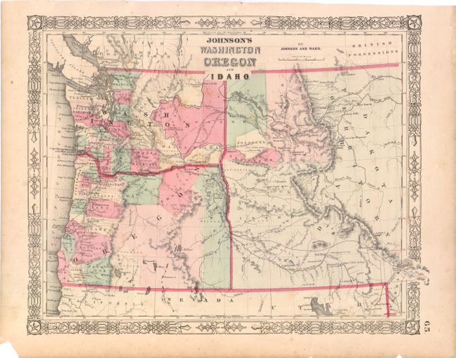 Johnson's Washington, Oregon and Idaho