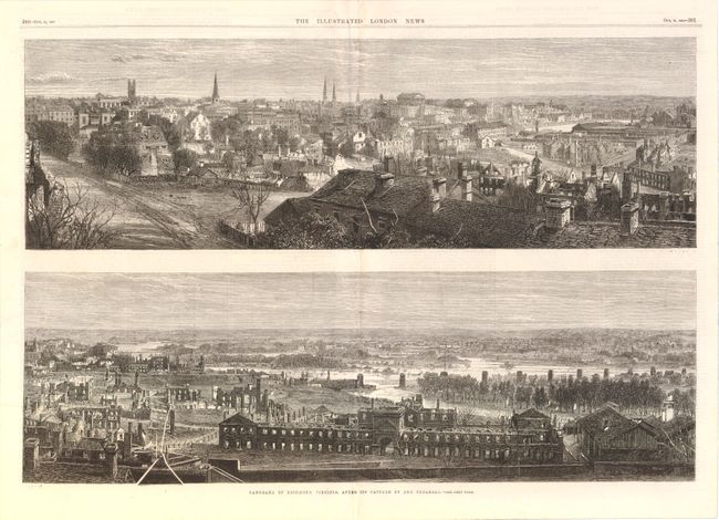 Panorama of Richmond, Virginia, After its Capture by the Federals
