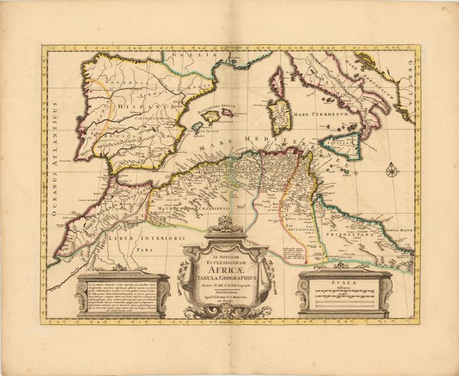 In Notitiam Ecclesiasticam Africae Tabula Geographica