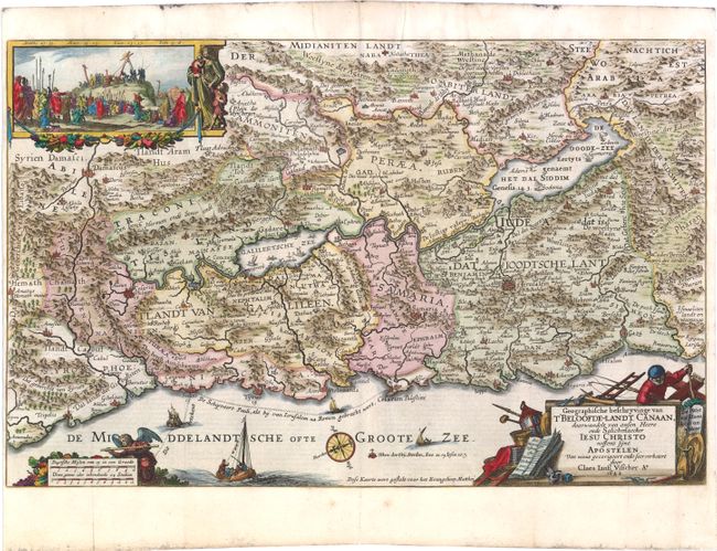 Geographische Beschryvinge van t'Beloofde-Landt Canaan