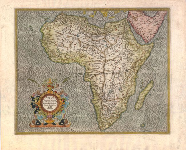 Africa ex Magna Orbis Terre Descriptione Gerardi Mercatoris Desumpta