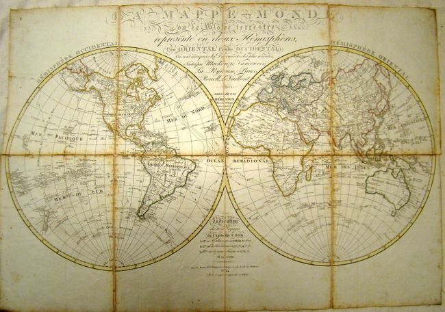 La Mappe-Monde [and] Carte Generale de L'Europe [and] Carte Generale de L'Asie [and] Carte Generale de L'Afrique [and] Carte Generale de L'Amerique