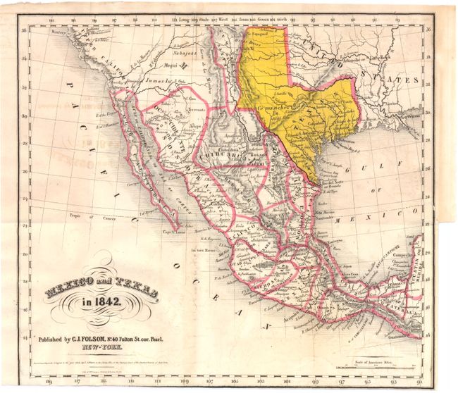 Mexico and Texas, in 1842