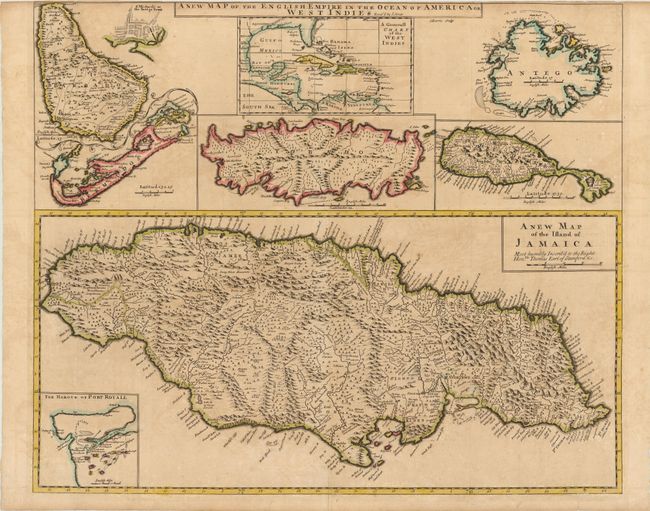 A New Map of the English Empire in the Ocean of America or West Indies