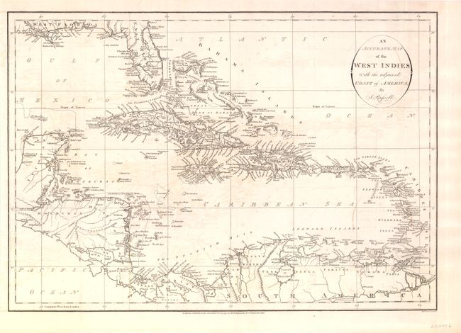 An Accurate Map of the West Indies with the Adjacent Coast of America