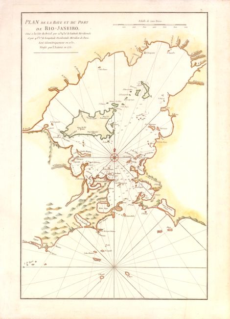 Plan de la Baye et du Port de Rio-Janeiro