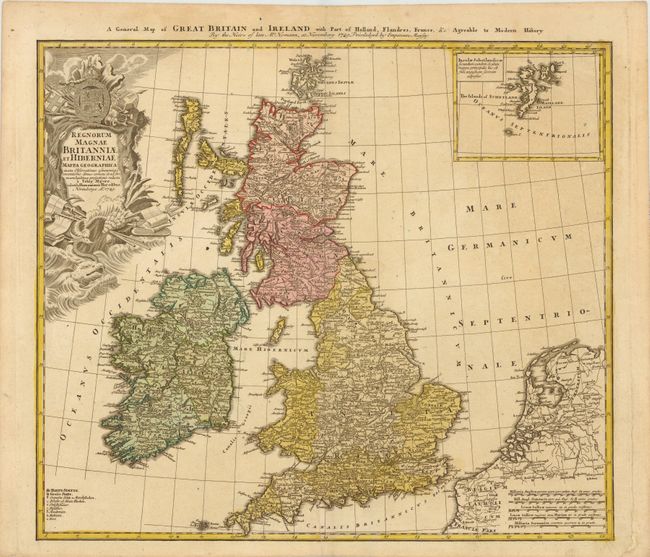 Regnorum Magnae Britanniae et Hiberniae Mappa Geographica 