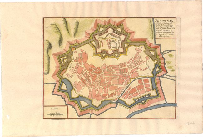 Perpignan Ville Forte Capitale du Comte de Roussillon au Roy depuis 1642 