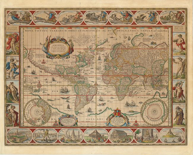 Nova Totius Terrarum Orbis Geographica ac Hydrographica Tabula