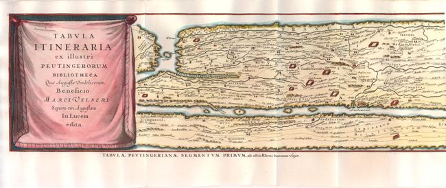 Tabula Itineraria ex Illustri Peutingerorum Bibliotheca