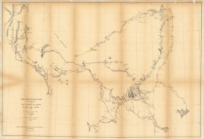 Reconnaissance of Routes from San Antonio de Bexar to El Paso del Norte &c.&c.