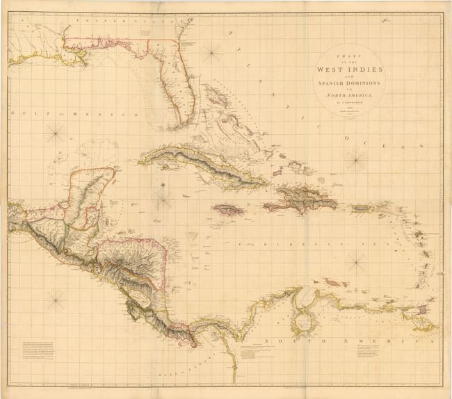 Chart of the West Indies and Spanish Dominions in North America