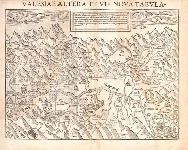 Valesiae Altera et VII Nova Tabula