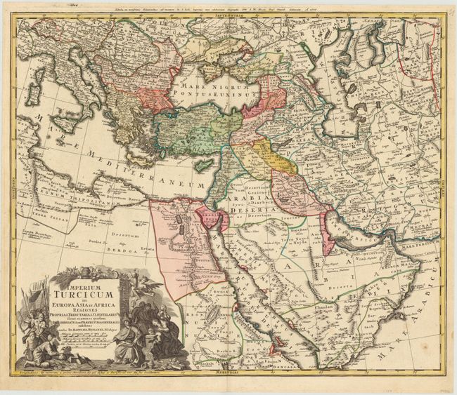 Imperium Turcicum in Europa, Asia et Africa Regiones Proprias, Tributarias, Clientelares