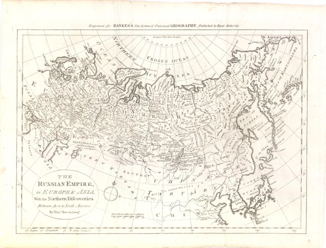 The Russian Empire, in Europe & Asia, with the Northern Discoveries between Asia & North America