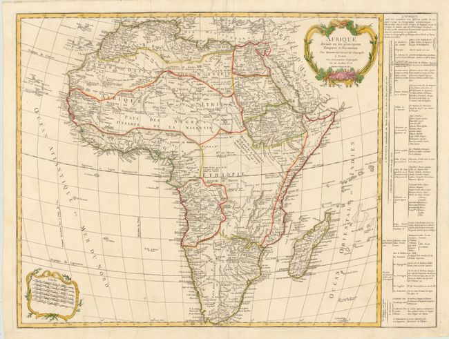 Afrique Divisee en ses Principaux Empires et Royaumes