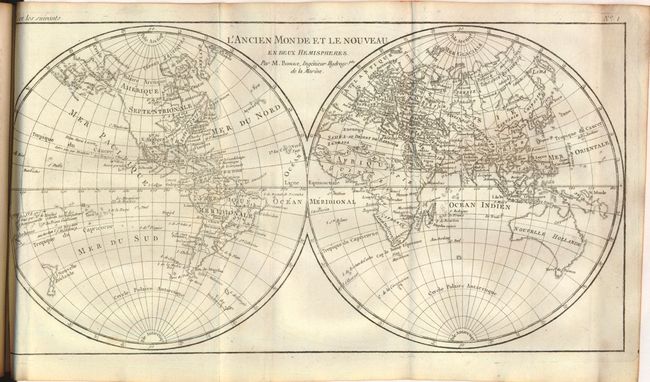 Atlas de Toutes les Parties Connues du Globe Terrestre, Dresse Pour l'Historie Philosophique & Politique