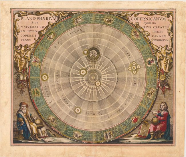 Planisphaerium Copernicanum sive Systema Universi Totius Creati ex Hypothesi Copernicana in Plano Exhibitum