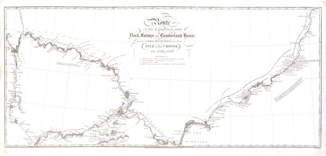 Route of the Expedition from York Factory to Cumberland House [in set with] Route of the Expedition from Isle a la Crosse to Fort Providence in 1819 & 20 [and] Route of the Expedition A.D. 1825, from Fort William to the Saskatchawan River