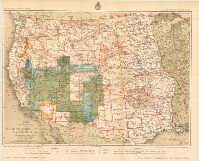Old World Auctions - Auction 141 - Lot 189 - Progress Map of the U. S ...