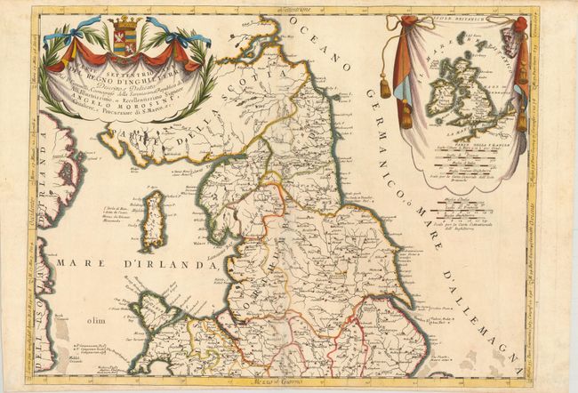 Parte Settentrionale del Regno d'Inghilterra [and] Parte Meridionale del Regno d'Inghilterra