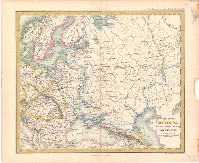 Nord-und Ost Europa bis zur letzten Theilung Polens 1795