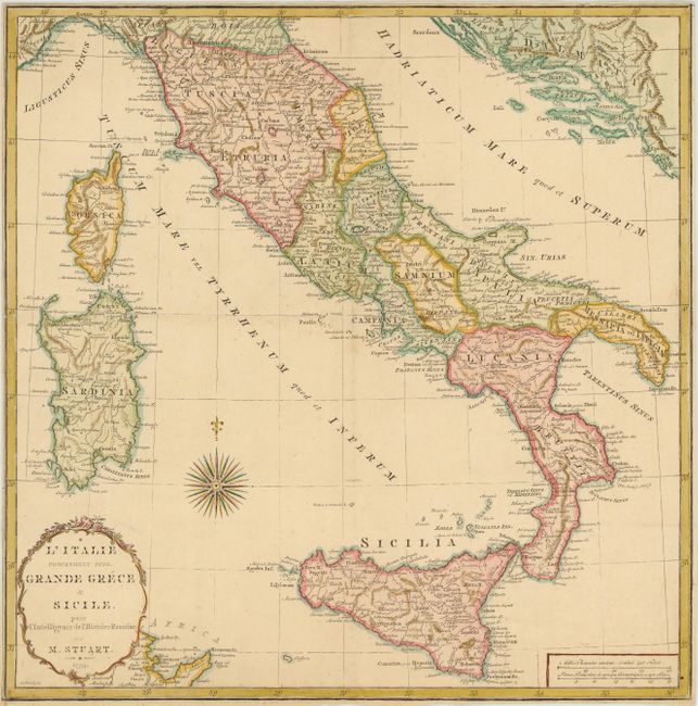 L'Italie Proprement Dite, Grande Grece & Sicile, pour l'Intelligence de l'Histoire Romaine de M. Stuart