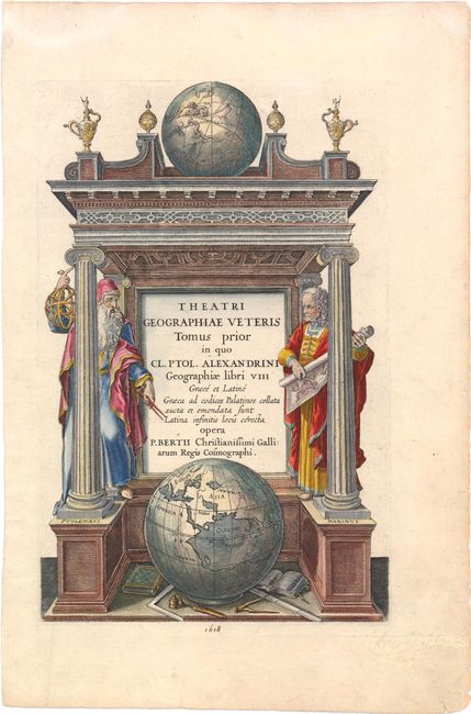 Theatri Geographiae Veteris Tomus Prior in quo Cl. Ptol. Alexandrini Geographiae Libri VIII...