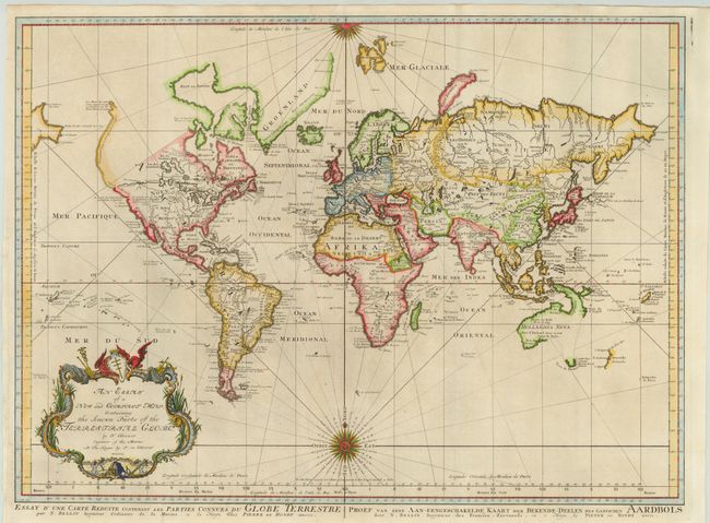 An Essay of a New and Compact Map, Containing the Known Parts of the Terrestrial Globe
