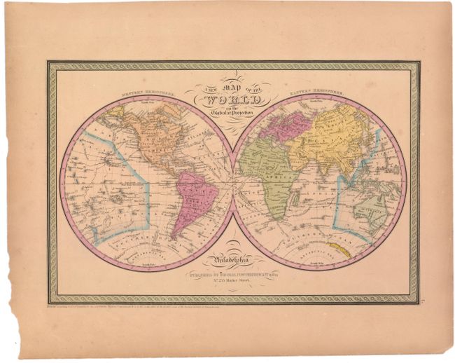 A New Map of the World on the Globular Projection