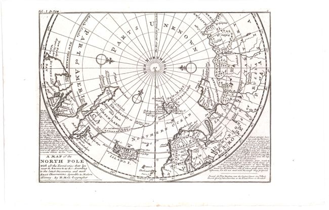 A Map of the North Pole with all the Territories that Lye Near it...