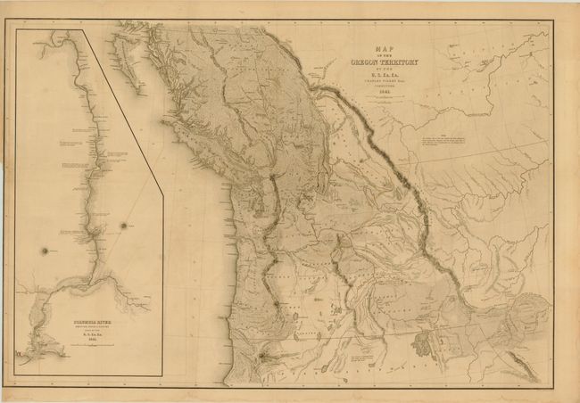 Map of the Oregon Territory by the U.S. Ex. Ex.