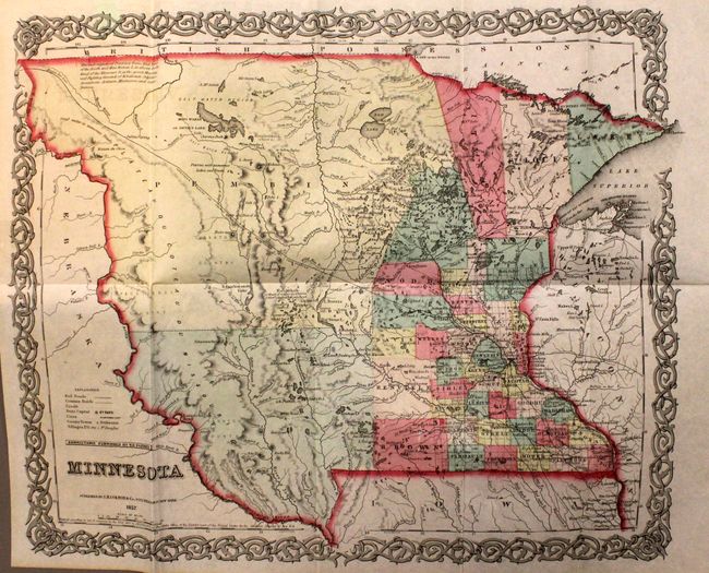 The Minnesota Handbook for 1856-7 with a New and Accurate Map