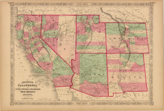 Johnson's California, also Utah, Nevada, Colorado, New Mexico, and Arizona