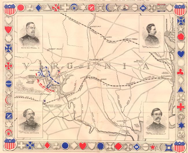 The First Battle of Bull Run. July 21, 1861