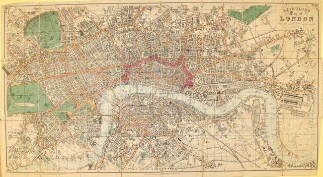 Reynolds's Map of London with the Latest Improvements