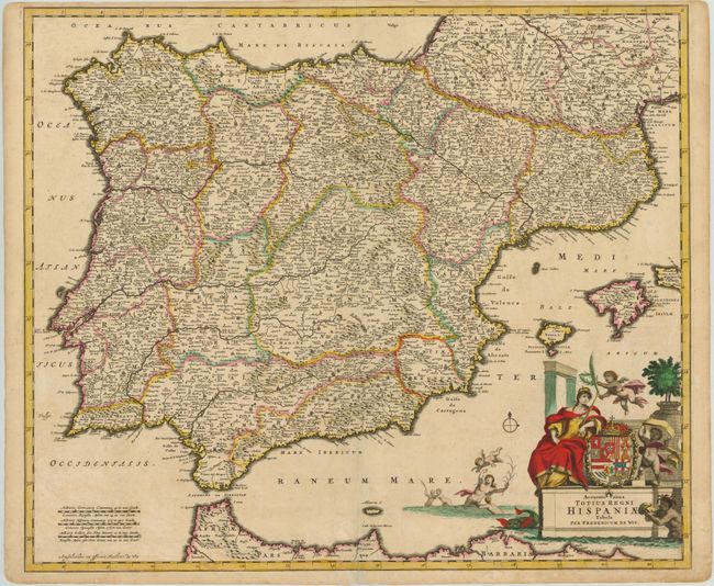 Accuratissima Totius Regni Hispaniae Tabula