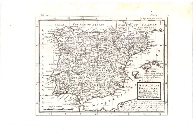 Spain and Portugal. Divided into all its Kingdoms and Principalities &c. Agreeable to Modern History