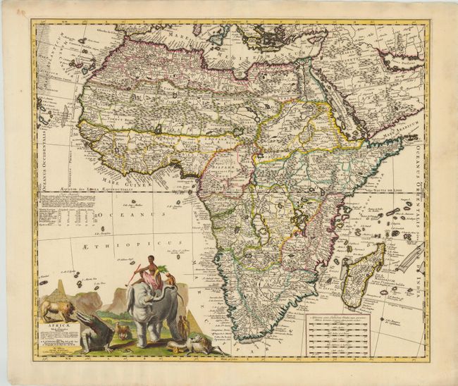 Africae in Tabula Geographica Delineatio...
