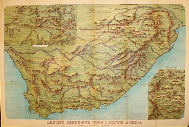 Bacon's Bird's-Eye View of South Africa