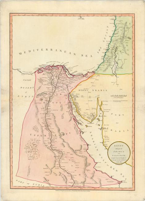Egypt with Part of Arabia and Palestine...
