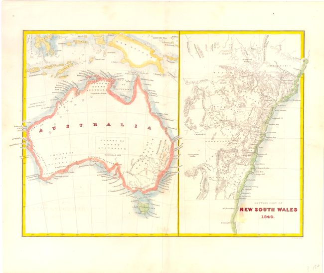 Australia [on sheet with] Settled Part of New South Wales