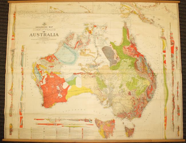 Geological Map of the Commonwealth of Australia [and] Explanatory Notes to Accompany a New Geological Map of the Commonwealth of Australia