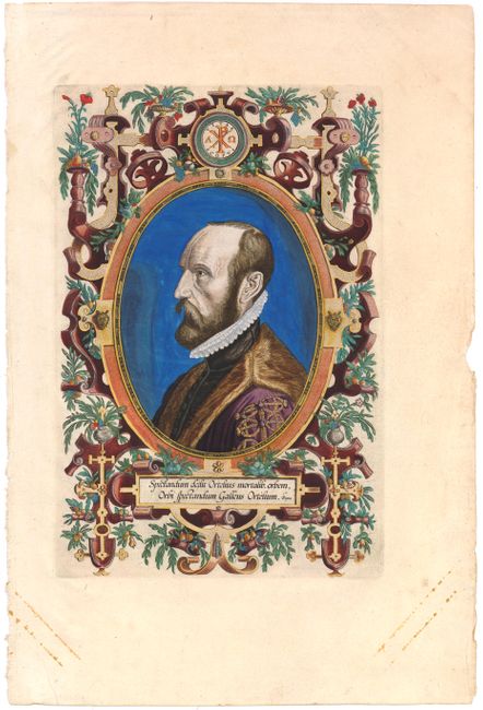 Spectandum dedit Ortelius mortalib. Orbem, Orbi spectandum Galleus Ortelium