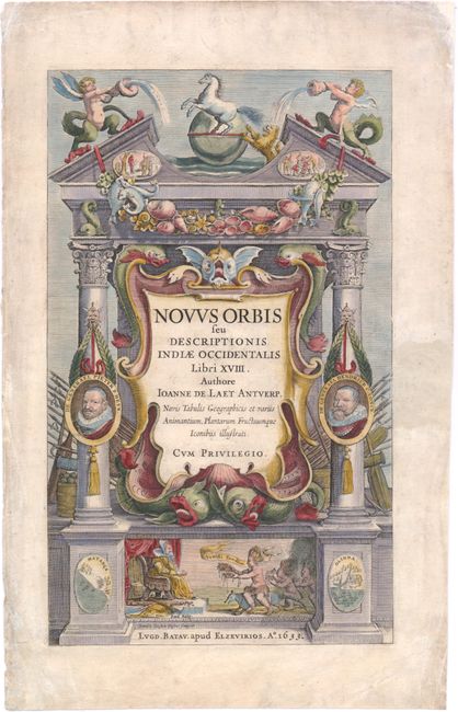 Novus Orbis seu Descriptionis Indiae Occidentalis Libri XVIII