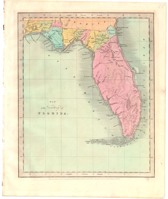 Map of the Territory of Florida