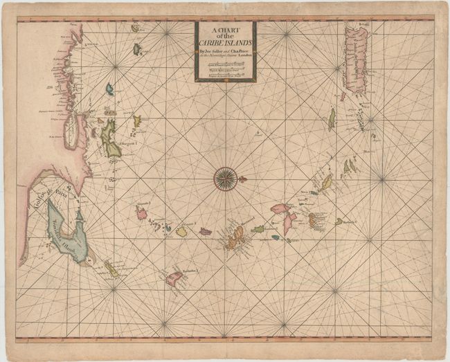 A Chart of the Caribe Islands